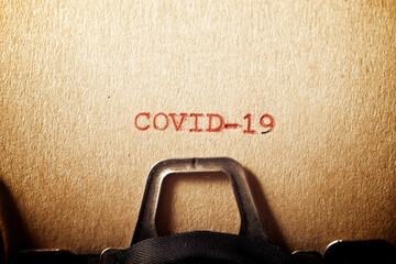Covid 19 concept