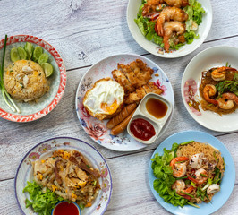 Thai Food Mixed Dishes Set 421