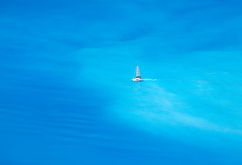 sailing boat in the sea