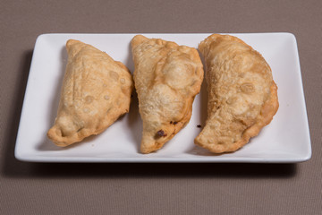 Beef empanadas with a delicious meat picadillo filling.