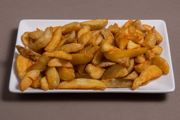 Garlic french fries.