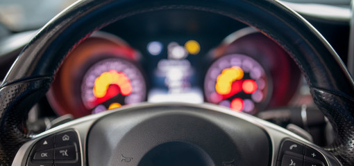 New technology car dashboard