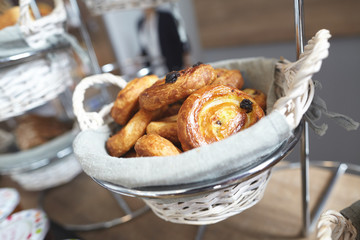 Panier de viennoiseries