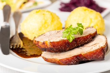 bavarian roasted pork