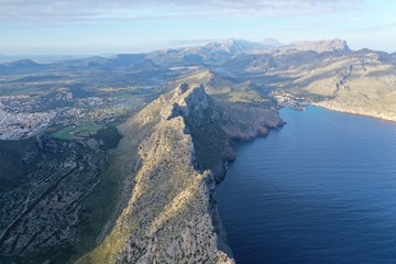 Moutains between Formentor and Cala St. Vincent /Mallorca