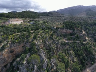 Fototapeta na wymiar Mirador de Sa Foradada. Beautiful tourist destination in Mallorca.