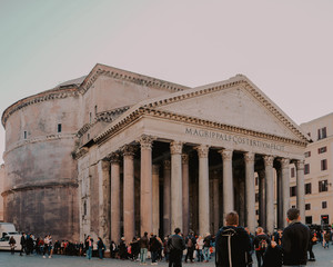 Obraz premium pantheon Rome italy 