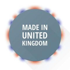 Product made in United Kingdom of Great Britain illustration