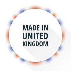 Product made in United Kingdom of Great Britain illustration