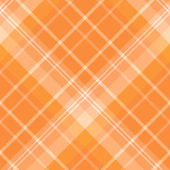Seamless pattern in interesting beautiful orange colors for plaid, fabric, textile, clothes, tablecloth and other things. Vector image. 2