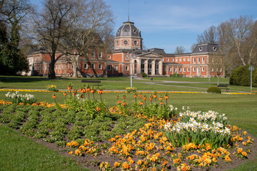 Kurpark Bad Oeynhausen Fr&uuml;hling Badehaus