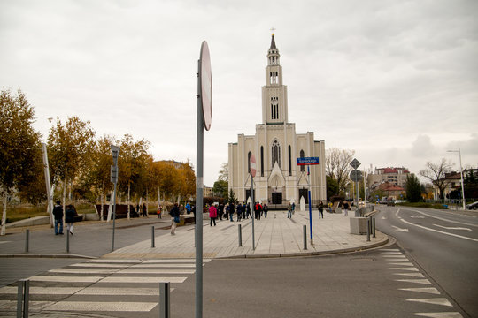 20th century church in Warsaw