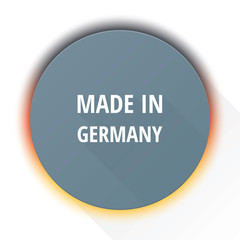 Product Made in Germany label illustration