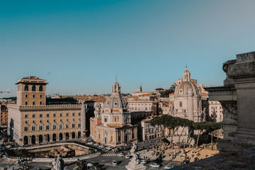 Fototapeta na wymiar ROME VIEW
