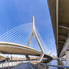 Fototapeta premium Most Boston Zakim