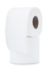 Two rolls of toilet paper