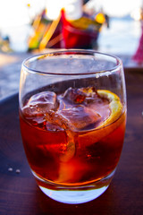 on the rocks