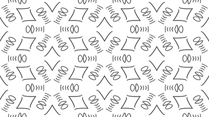 Seamless geometric pattern background. Ornament for your design