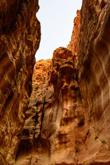 Siq in Petra (Jordanien)