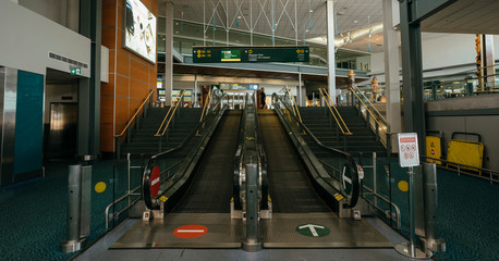 Empty YVR - April 2020