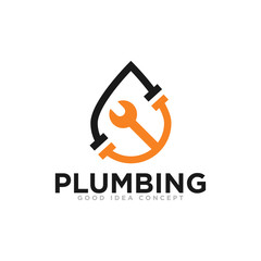 Plumbing Logo Icon Design Vector