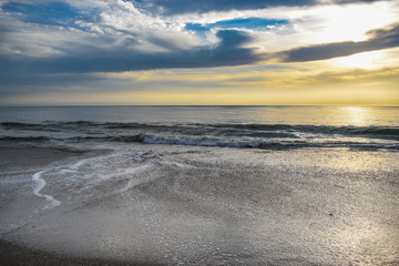 sunrise at the beach