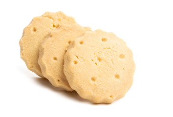 butter cookies isolated