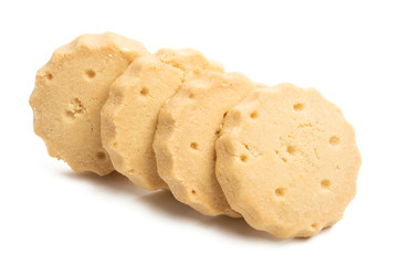 butter cookies isolated