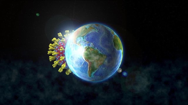 The coronavirus is circling the Earth