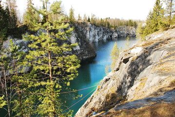 Mountain park Ruskeala is tourist complex located in Sortavala region of Republic of Karelia...