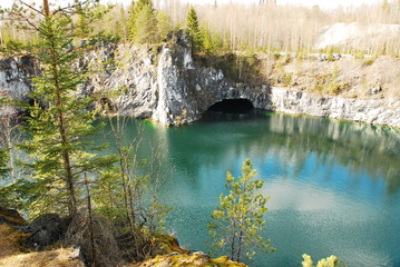 Mountain park Ruskeala is tourist complex located in Sortavala region of Republic of Karelia...