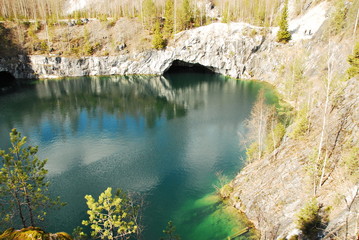 Mountain park Ruskeala is tourist complex located in Sortavala region of Republic of Karelia...