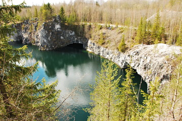 Mountain park Ruskeala is tourist complex located in Sortavala region of Republic of Karelia...