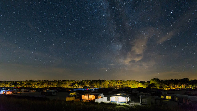 starry sky over prerow