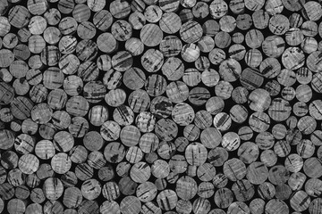 Background texture of cork from the cork tree