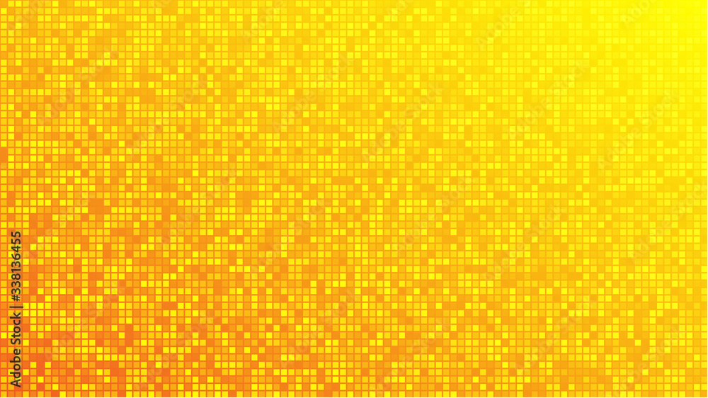 Poster Abstract background with modern colorful vector mosaic design. Colorful gradient mosaic backdrop. Modern geometric texture. Abstract digital technology design. Beautiful vector pattern.