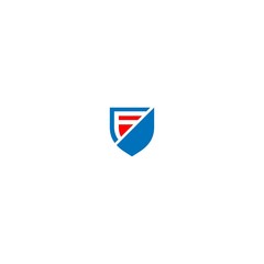 Letter F with a shield logo