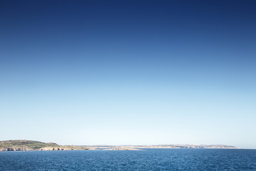 Obraz premium seascape of the small european island of malta