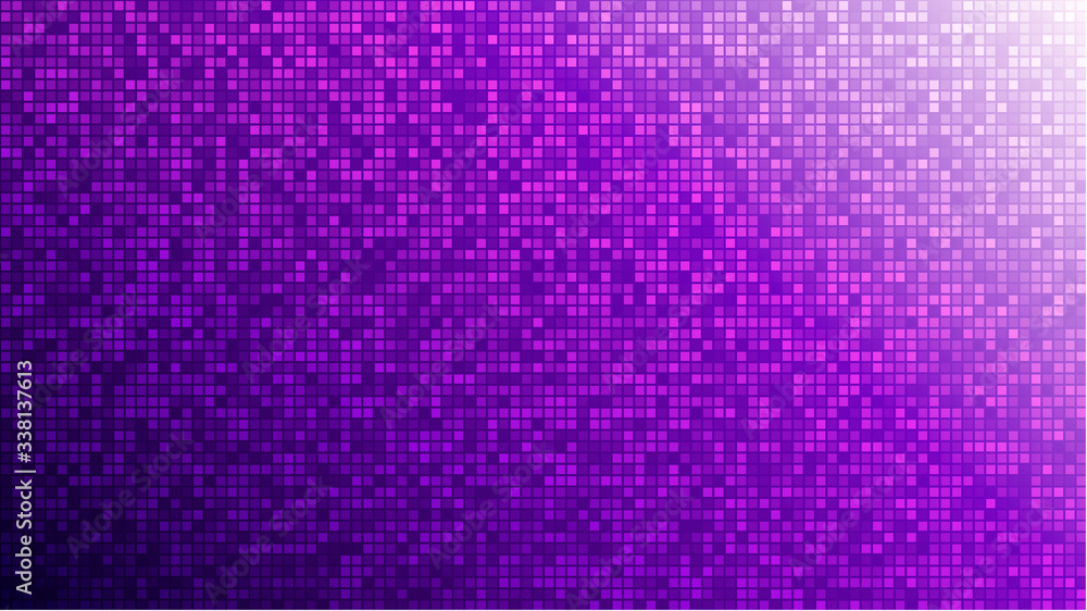 Poster Abstract background with modern colorful vector mosaic design. Colorful gradient mosaic backdrop. Modern geometric texture. Abstract digital technology design. Beautiful vector pattern.