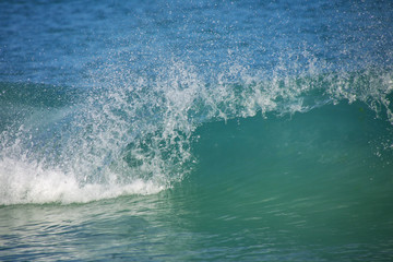 Fototapeta na wymiar Close-up of sea waves