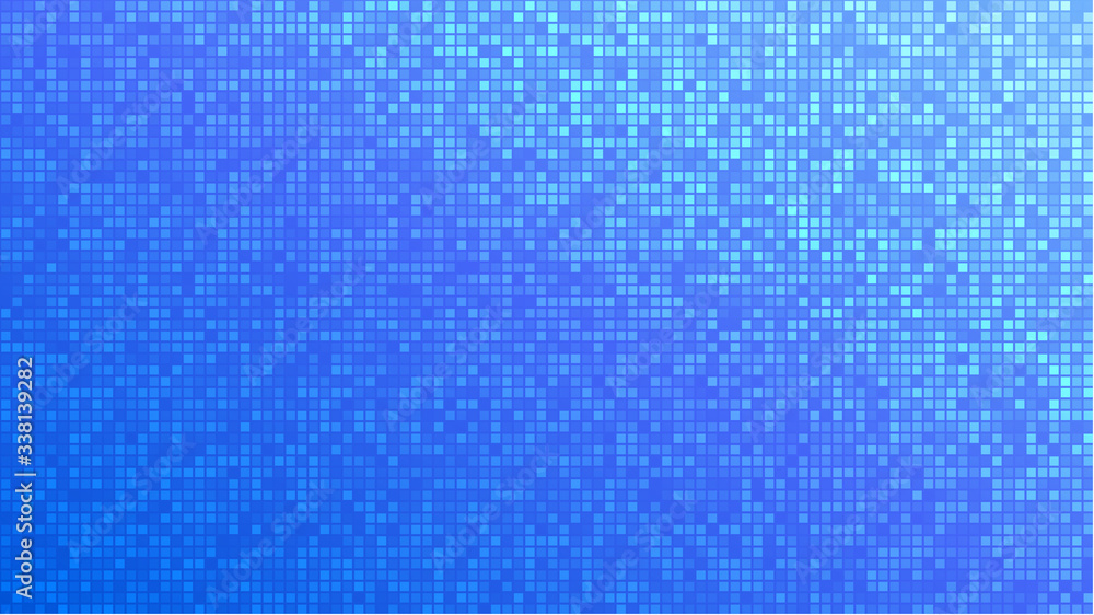 Poster Abstract background with modern colorful vector mosaic design. Colorful gradient mosaic backdrop. Modern geometric texture. Abstract digital technology design. Beautiful vector pattern.