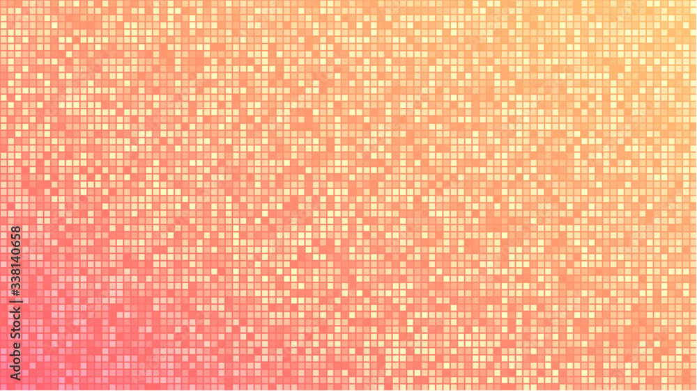 Aufkleber Abstract background with modern colorful vector mosaic design. Colorful gradient mosaic backdrop. Modern geometric texture. Abstract digital technology design. Beautiful vector pattern.