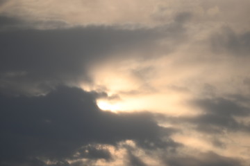 Himmel, Wolken, Sky, Cloud, bewölkt
