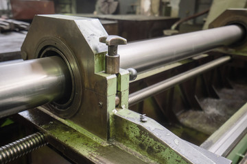 Iron and steel factory and production.