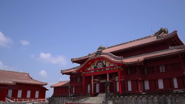 1920&times;1080, 59.94p, 30mbps,
This is Okinawa Shuri Castle,
This traditional Japanese building was set on fire. I can't see it anymore now
こちら火災前に撮影した沖縄首里城の外観です
