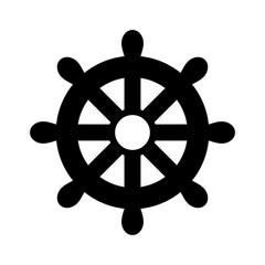 Navigation icon : rudder design trendy © Twomine