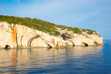 Beautiful day in Blue Caves - Zakynthos, Ionian Islands - Greece
