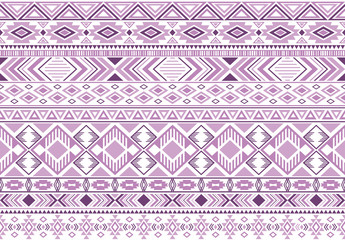 Tribal ethnic motifs geometric vector seamless background.