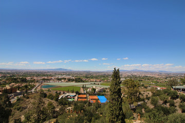 Panorámica de Murcia, España