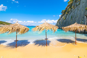 Beautiful view of Xigia Beach - Zakynthos, Ionian Islands - Greece
